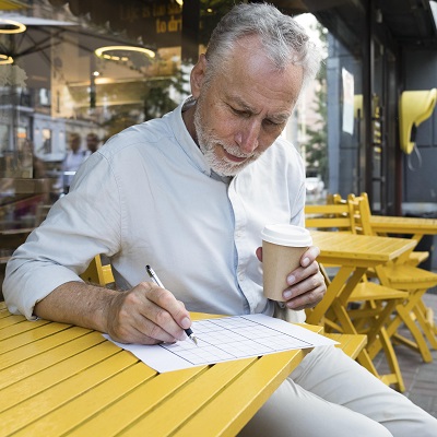A male CFO plans ahead for the financial year