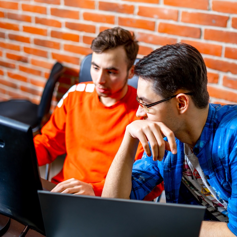 Cyber security team reviews their work pipeline