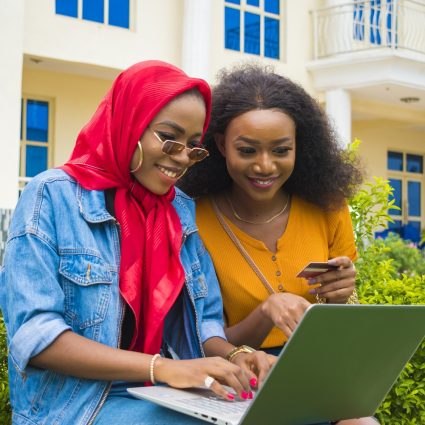 Two Black women business owners receive funding from their online application